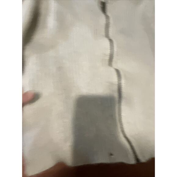 Vintage L.L. Bean Wool/ Alpaca Crop Sweater Ivory Pockets Sm / Med Mock Neck - Picture 3 of 9